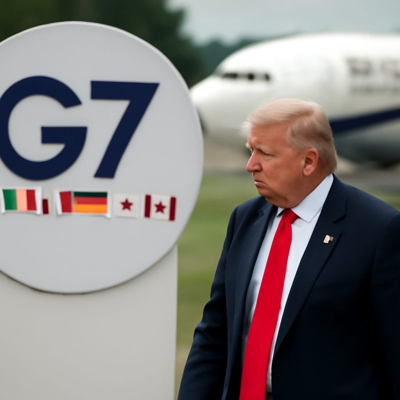 Trump Leaves G7 Early to Deal With Israel-Iran Conflict – The New York Times